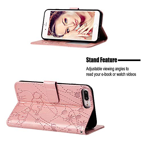 image for Funyye Case for iPhone 6S Plus [Free Screen Protector],Luxury Cute Ele