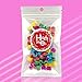 Hair Claw Clips Mini Hair Bangs 50 Piece Rainbow Beads Clip For Kids Girls Women Hanmei (Rainbow Opaque Mix)