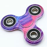 BING RUI CO Fidget Spinner - Decompression Hand Spinner Toy With Premium Hybrid Ceramic Bearing - Finger Toy, Perfect For ADD, ADHD, Anxiety, and Autism Adult Children (Navy blue)