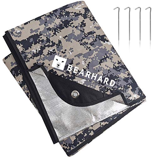 Bearhard 3.0 Heavy Duty Emergency Blanket, Emergency Tarp, Insulated