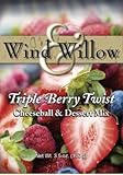 Wind and Willow Wind & Willow Triple Berry Twist Dessert Cheeseball Mix - 3.2 Ounce (4 Pack)