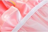 EXCEART 2pcs PEVA Shower Caps Flamingo Print Waterproof Reusable Bath Hats for view 7