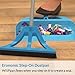 WISP Broom and Dustpan Set for Home, Pet Hair Remover for Carpet, Indoor Outdoor Telescoping Broom Household Cleaning Set, Easy Wall Storage, 52'' Adjustable Handle 3-Piece Patented WISPsystem, Red