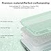 iPhone 6s Case, Imikoko™ Fashion Luxury Protective Hybrid Beauty Crystal Rhinestone Sparkle Glitter Hard Diamond Case Cover for iPhone 6s/6 (Mint Green-3 Layer)