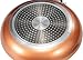 Utopia Kitchen Induction Bottom 9.5 Inches Copper Nonstick Frying Pan with Glass Lid and Stainless Steel Handle - Multipurpose Use for Home Kitchen and Restaurant