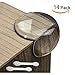 Ultimate Corner Protector Kit 14 Pack-12 Clear Corner Guards Pre-applied - 2 Universal Cabinet Lock .Makes Home Safe for Baby and Toddlers. Ar4u