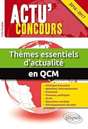 Thèmes essentiels d'actualité 2016-2017 en QCM