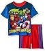 Marvel Big Boys' Superhero 2-Piece Pajama Set