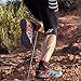 Azarxis Low Trail Gaiters Protective Shoe Covers Wrapid Gators for Men & Women & Youth Running Hiking Climbing (Red & Black)