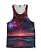 INTO THE AM Sunset Horizon Premium All Over Print Tank Top (Medium)