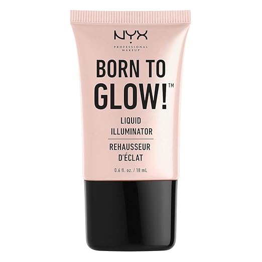 NYX Professional Makeup Born to Glow Liquid Illuminator, Sunbeam, 0.6 oz