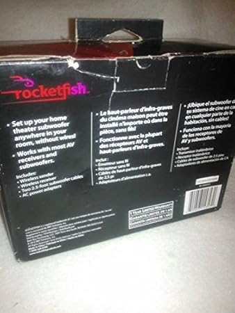 rocketfish wireless subwoofer kit pops