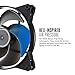 Cooler Master MasterFan Pro 140 Air Pressure- 140mm Static Pressure Black Case Fan, Computer Cases CPU Coolers and Radiators