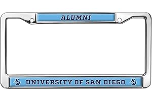 GRAPHICS & MORE University of San Diego Alumni Logo Full Size Standard License Plate Metal Frame