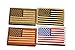 American Flag Velcro Tactical Patches Four Pack - Show Your American Pride on Hats, Backpacks and Uniforms
