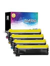 Ink E-Sale - Cartucho de tóner para Brother TN210 TN-210 HL-3040CN HL-3045CN HL-3070CW HL-3075CW MFC-9010CN MFC-9120CN MFC-9125CN MFC-9320CW (4 paquetes, magenta amarillo y negro)