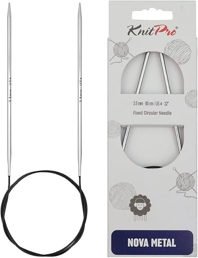 KnitPro Nova Fixed Circular Needles 16in 40cm 3.50mm