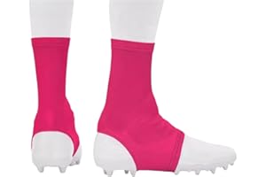 Senvitate Cleat Covers, Spats Football Cleat Covers, Football Cleat Spats, Cleat Sleeves for Soccer, Lacrosse, Baseball & Softball Youth Adults, Keeps Cleats Tied Turf Pellets Out