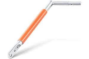 Tellingyou T Post Clips Tool & Wire Twist Tool Dual-Functionality, Perfect for Fence Stretcher, Fence Clips and Fence Wire Twisting Tool, Essential Fencing Tools for DIY and Professional Use