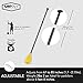 Alloy SUP Paddle - 3 Piece Adjustable Stand Up Paddle Board Paddles - Floating Paddleboard Paddle with Aluminum Shaft & Nylon Blade - Explorer Paddleboarding Series