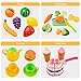 AstarX Kids Play Food Sets,50 Pcs Cutting Food Set for Market Educational Pretend Play,Cutting Fake Food, Party Favor Supplies for Kids Toddlers Toys