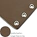 LOLIAS 2 Pcs Leather Gauntlet for Men Women Wristband Wide Bracer Arm Armor Cuff Black Brown