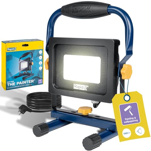 Rapid LED-werklamp voor schilderen en behangen met 2000 Lumen