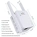 Ahutoru Wi-Fi Range Extender, Access Point Mode /Repeater Mode WiFi Repeater With Micro USB Port (White)