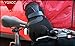 YQXCC Winter Men's Leather Gloves Touch Screen Outdoor Sports Cycling Windproof Warm Gloves (Black)