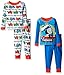 Thomas the Train Toddler Boys' Icon 4-Piece Pajama Set, Blue, 3T