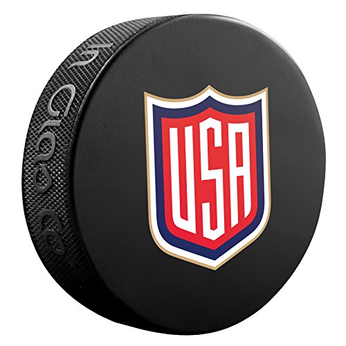 16 World Cup Of Hockey Team Usa Logo Souvenir Hockey Puck Buy Online In Dominica At Dominica Desertcart Com Productid