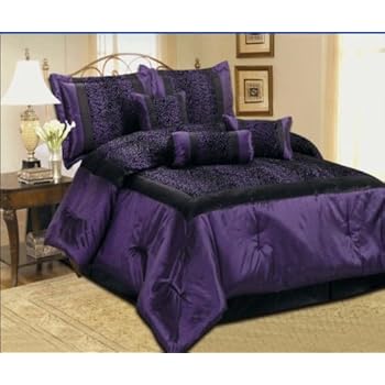 Amazon.com: Queen Size Zebra Leopard Safari Patchwork Faux