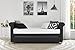 DHP Sophia Upholstered Daybed/Sofa Bed with Trundle, Twin Size Frame, Grey