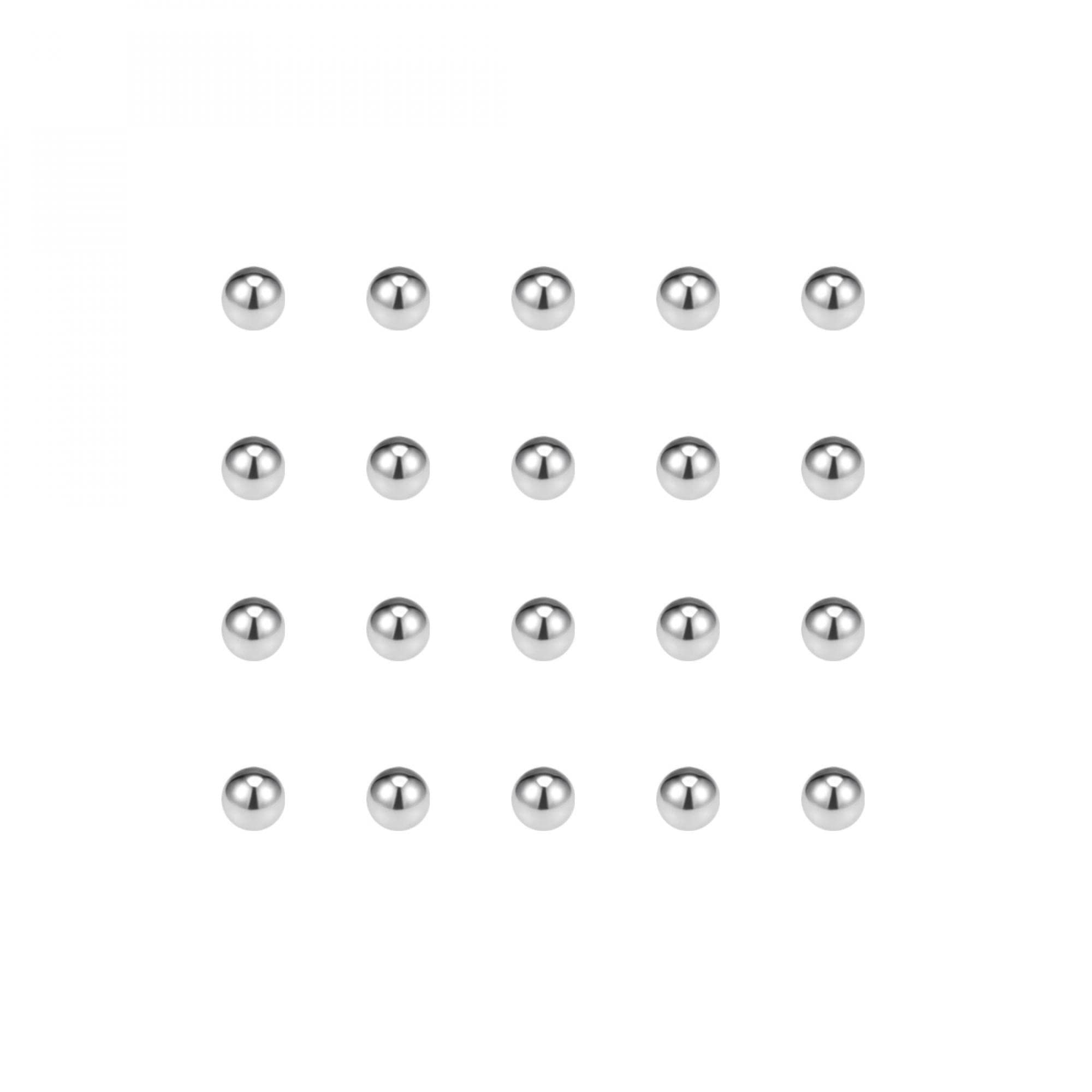 uxcell 1.5mm Bearing Balls 304 Stainless Steel G100 Precision Balls 1500pcs