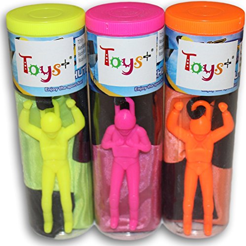 Toys+ Skydiver Parachute Men 3 Piece Set- Tangle Free (Colors and Styles May Vary) - Thumbnail 2