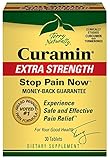 Terry Naturally Curamin Extra Strength, Safe and Powerful Pain Relief with BCM95 Curcumin 30 Tabs