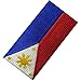 Philippines Flag Embroidered Patch Filipino Iron On Sew On National Emblem