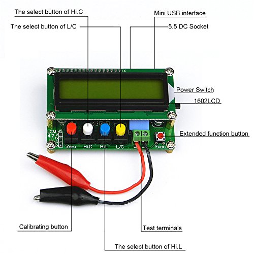 High Precision Inductance Meter Inductance Capacitance L/C Meter