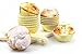 Gifbera Standard Gold Foil Cupcake Liners Wrappers Metallic Baking Cups, 200-Count