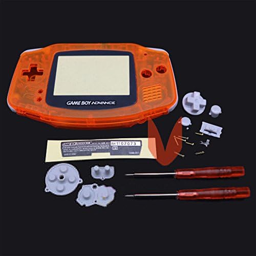 XIAOGUZHI Full Housing Shell Case Cover+Screwdriver for Nintendo GBA Gameboy Advance