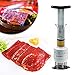 Odowalker Meat Tenderizer & Meat Flavor Injector Spice Steak 2 in 1 Kitchen Gadget with 30 Ultra Sharp Needle Blade （3 Injection Needle Pinhole） 3 Oz Marinade Syringe