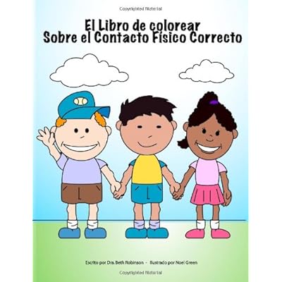 El Libro De Colorear Sobre El Contacto Fisico Correcto