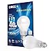 Cree BA19-04550OMB-12DE26-3_1 40W Equivalent 5000K A19 LED Light Bulb with 4Flow Filament Design, Daylight