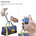 Smart Weigh Travel Digital Luggage Scale with EZ Grip Handle, Portable Hanging Strap and Hook Scale, Bag Weight Gadget w/ Tare Function for Suitcases, Batteries Included, 50kg / 110lbs, Silver
