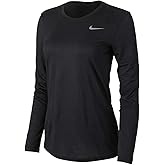 Nike Women's Longsleeve Legend T (Large) Black