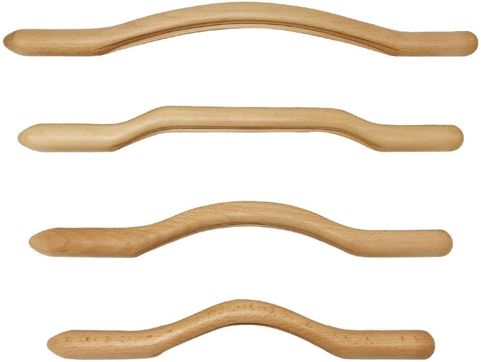 miraculocy Gua Sha Scrapping Tool Set Back Belly Leg Body Scraping Stick Massage Wooden Gua Sha Tool For Home Beauty Salon