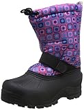 Northside Girls Frosty Mid-Calf Pull On Snow, Pink/Turquoise, Size 4.0 M Us Kid
