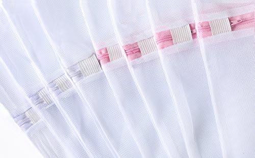 PREMIUM Quality - 8 Fine Mesh Wash Laundry Bags - 4 Medium & 4 Large - These Lingerie Bags Protects Delicates, Expensive Blouses, Bras, etc.