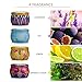 Yinuo Mirror Scented Candles Gift Set, Natural Soy Wax 4.4 Oz Portable Travel Tin Candles Women Gift with Strongly Fragrance Essential Oils for Stress Relief and Aromatherapy – 4 Packthumb 1