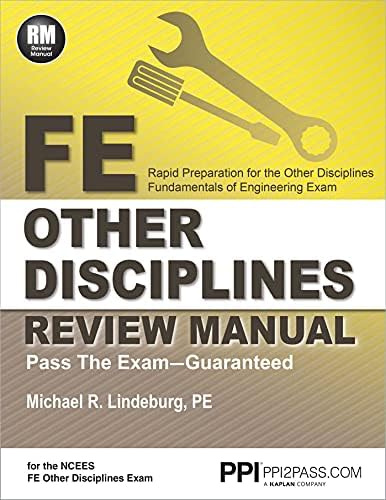 FE Review Manual: Rapid Preparation for the General Fundamentals